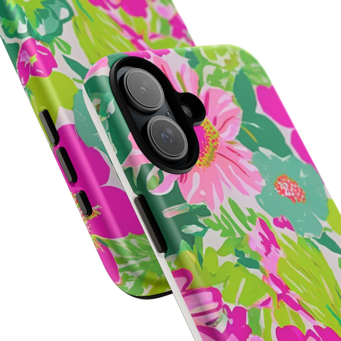 The Pretty in Palm - Preppy Bright Floral Phone Case for iPhone and Samsung